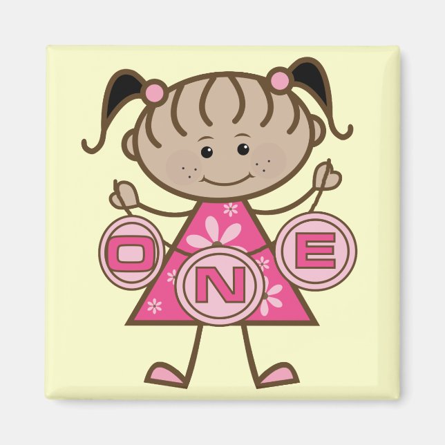 Imã Camisetas e presentes para primeiros aniversarios  (Frente)