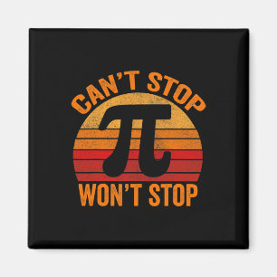Imã Camisetas engraçadas do Dia do Pi1