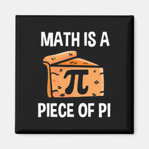 Imã Camisetas engraçadas do Dia do Pi5