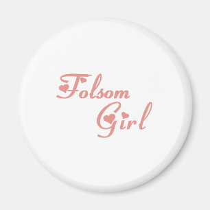 Imã camisetas Folsom Girl