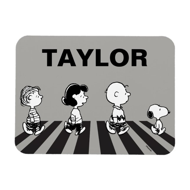 Ímã Camisetas Rock | Caminho de Grupo | Adicione seu n (Horizontal)