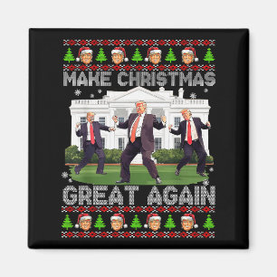 Imã Camisola Feia Trump Faça O Natal Grande Novamente