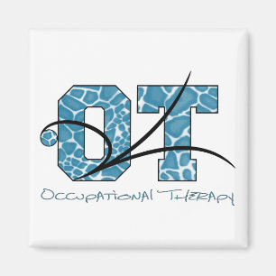 Imã Camo azul com rolo