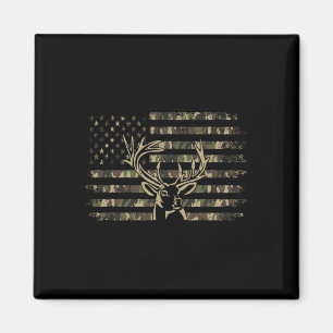 Imã Camo Usa Flag Deer Elk Buck Camoflage Hunting Hunt
