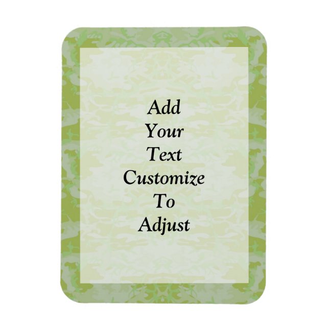 Ímã Camo verde (Vertical)