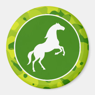 Imã Camo Verde da Apple; Cavalo, Equestre