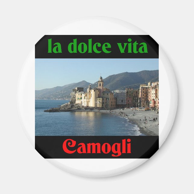 Imã Camogli Itália (Frente)