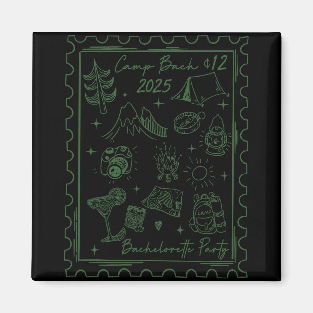 Imã Camp Bach 2025 Team Bride Bacheloret (Frente)