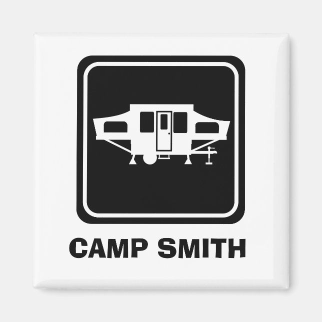 Imã Camp Smith Camper Magnet (Frente)