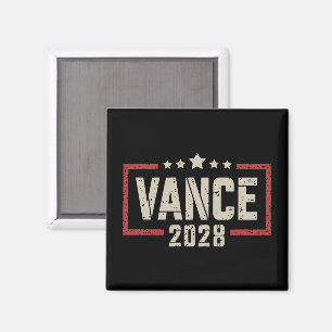 Imã Campanha Eleitoral Vance 2028 Presidente Bandeira