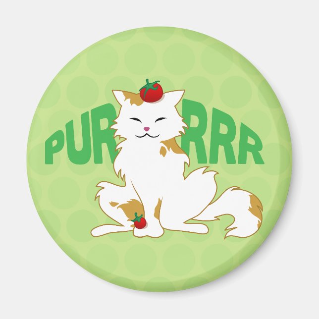 Imã Campari Cat Purr Magnet (Frente)