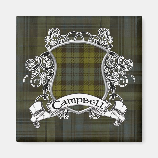 Imã Campbell Tartan Shield (Frente)
