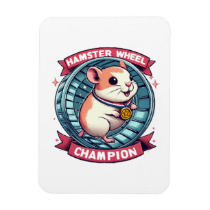 Ímã Campeão da Roda de Hamster