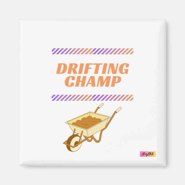 Imã campeão de deriva (Frente)