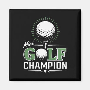 Imã Campeão de Golfe de Campo Minigolfe Engraçado Golf