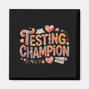 Imã Campeão de testes Kawaii tudo está bem matemática