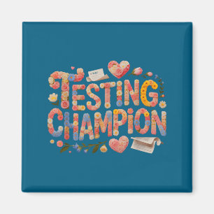 Imã Campeão de testes Kawaii tudo está bem matemática