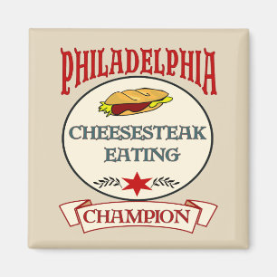 Imã Campeão do bife do queijo de Philly
