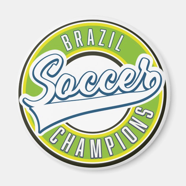 Imã Campeões de Futebol do Brasil (Frente)
