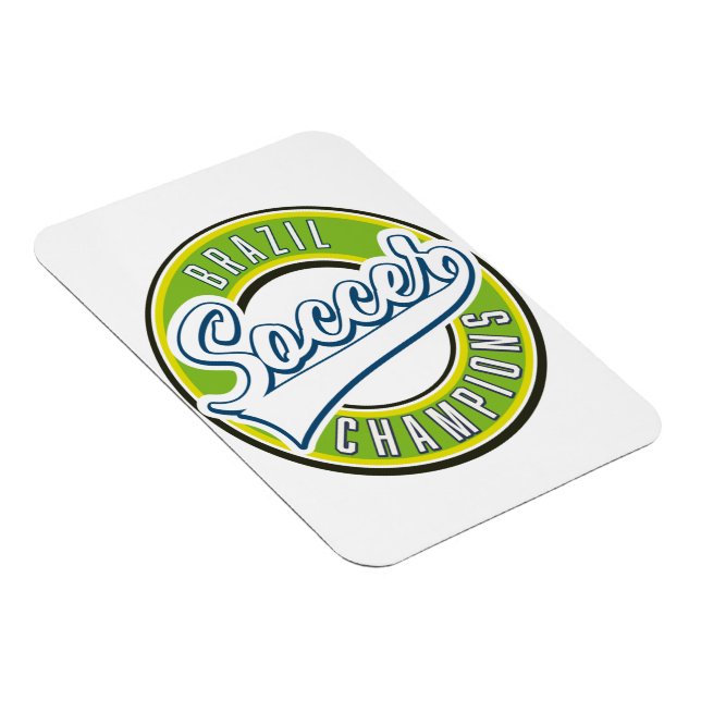 Ímã Campeões de Futebol do Brasil (Lado Direito)