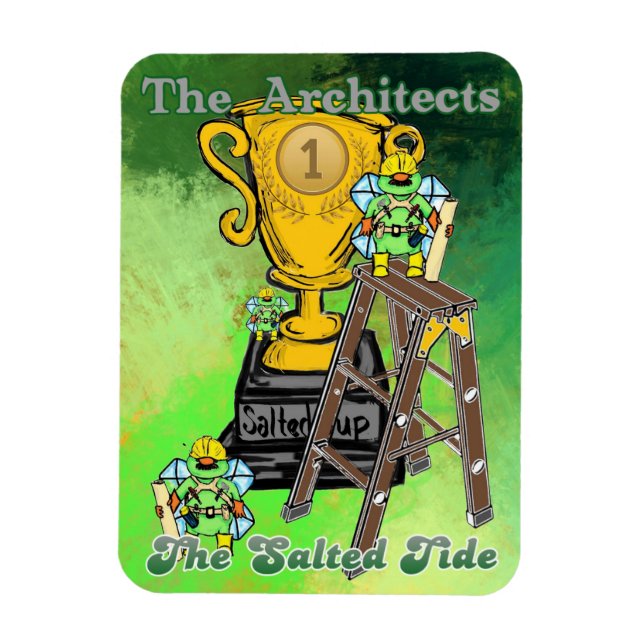 Ímã Campeões de Taça Salgada do Arquiteto 2024 - Magne (Vertical)