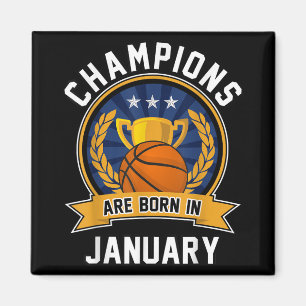 Imã Campeões Estão Nascer No Aniversário De Basquete D