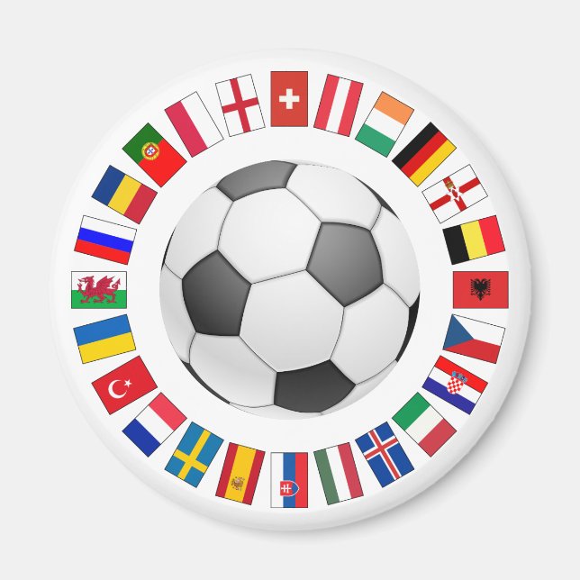 Imã Campeonato Europeu de Futebol de 2016 (Frente)