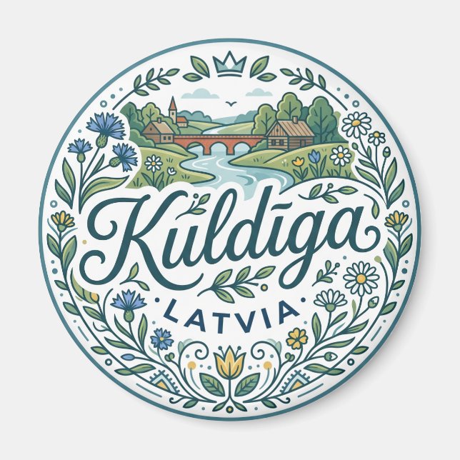 Imã Campestre de Kuldīga Letônia (Frente)
