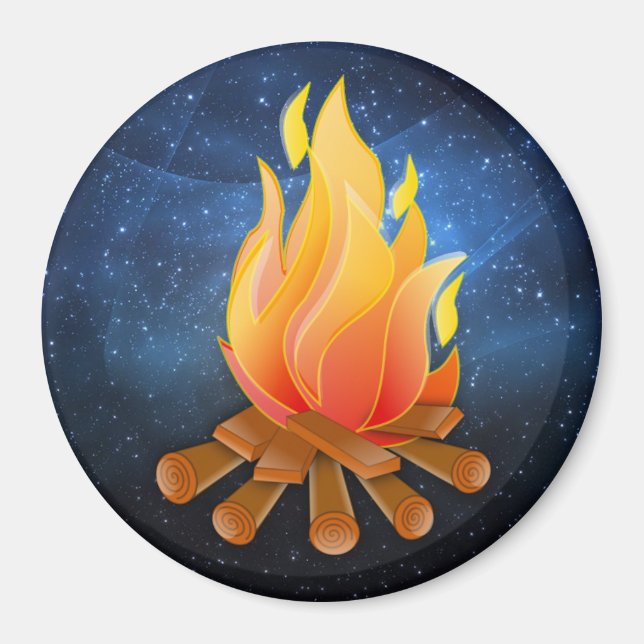 IMÃ CAMPFIRE MAGNET (Frente)