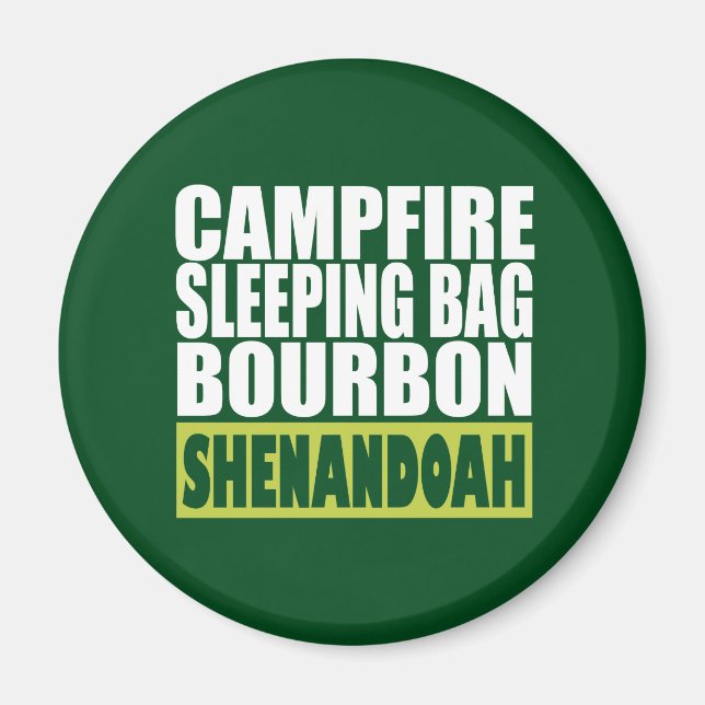 Imã Campfire Sleing Bag Bourbon Shenandoah (Frente)