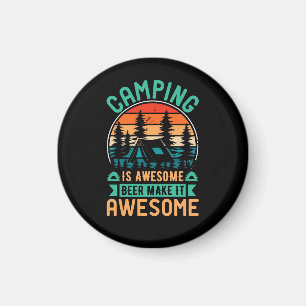 Imã Camping é Incrível Cerveja Torna-o Incrível