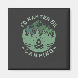 Imã Camping - Eu Preferencialmente Acampando