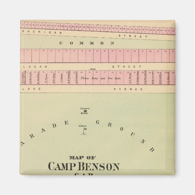 Imã Campo Benson, Newport, Maine (Frente)