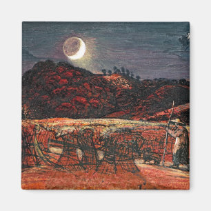 Imã Campo de milho pelo luar, 1830