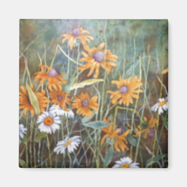 Imã "Campo Flor Nº 1" Magneta Floral (Frente)