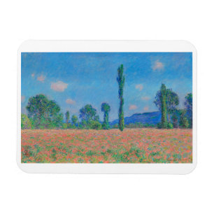 ÍMÃ "CAMPO POPPY. GIVERNY", POR CLAUDE MONET