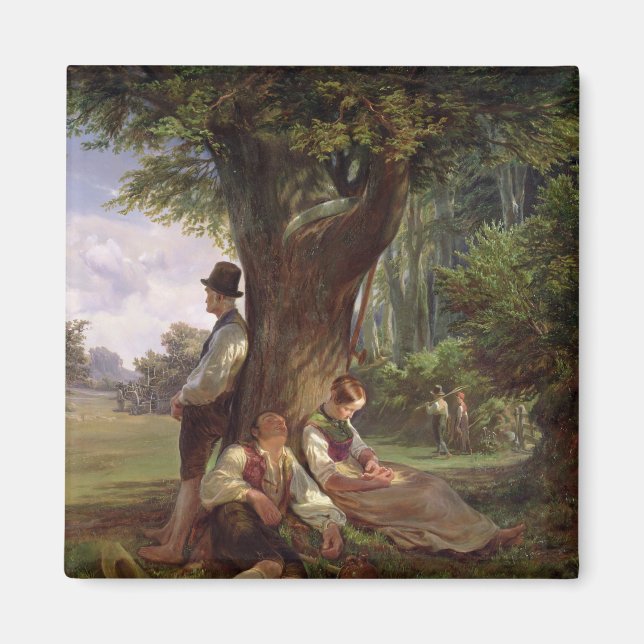 Imã Camponeses com Siesta, 1841 (Frente)