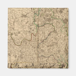 Imã Campos de batalha e estradas romanas