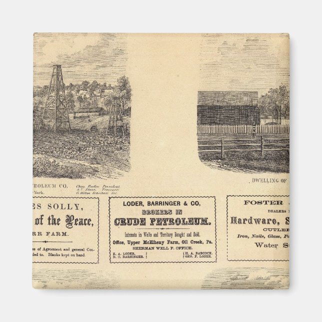 Imã Campos de petróleo, residência (Frente)