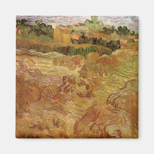 Imã Campos de Trigo com Auvers de Vincent van Gogh