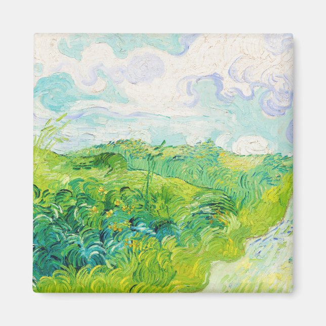 Imã Campos de Trigo Verde, Van Gogh (Frente)