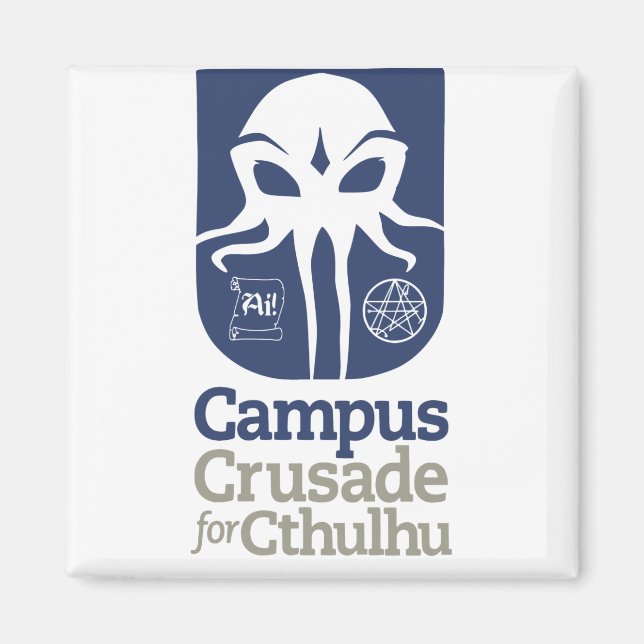 Imã Campus Crusade para Cthulhu (Frente)