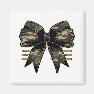 Imã Camuflagem Bandeira Americana Antlers Deer Legal P