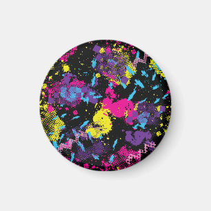 Imã Camuflagem Clássica: Padrão de Vintagem Invisível