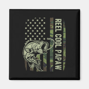 Imã Camuflagem da Bandeira Americana do Papaw Muito Le
