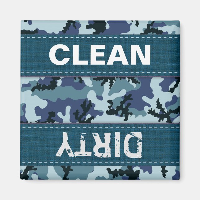 Imã camuflagem do marinho (Frente)