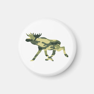 Imã Camuflagem Moose/Terra do Pau