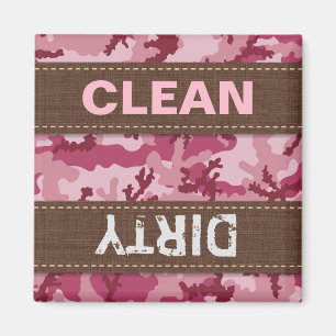 Imã Camuflagem rosa