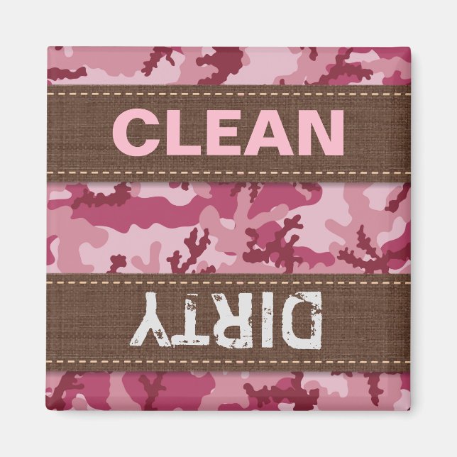 Imã Camuflagem rosa (Frente)