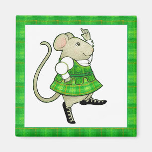 Imã CAMUNDONGO IRISH JIG Ímã Quadrado II